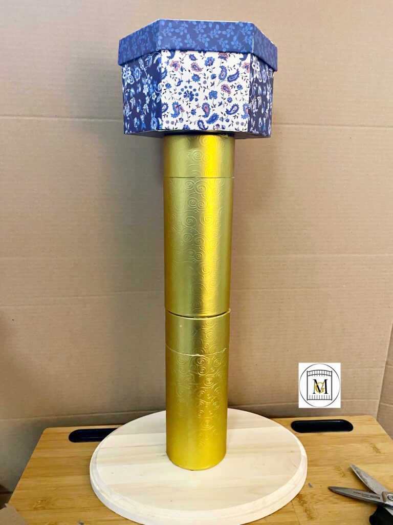 Rapunzel-Tangled Tower Centerpiece