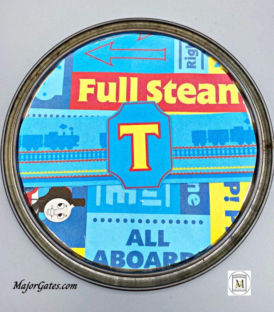 Thomas The Train Paint Can Decoration