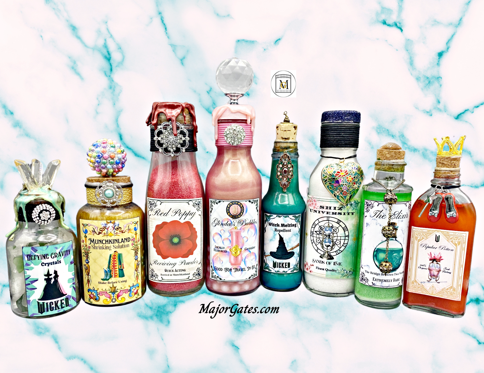 Major Gates Potion Bottle Download Labels