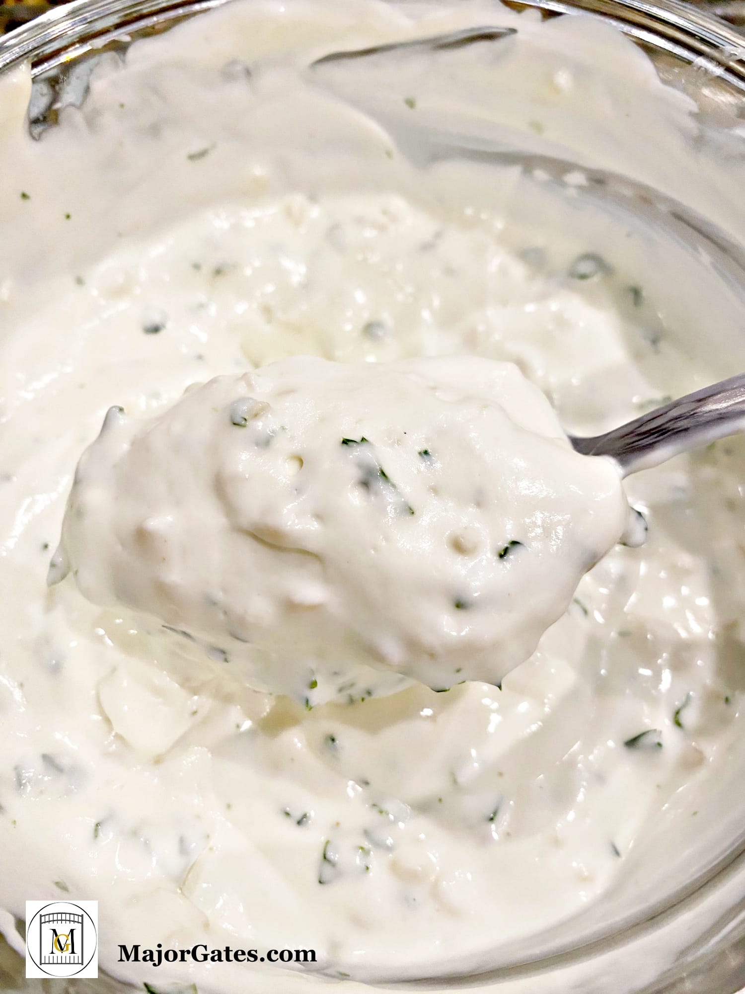 Creamy Greek Garlic Sauce