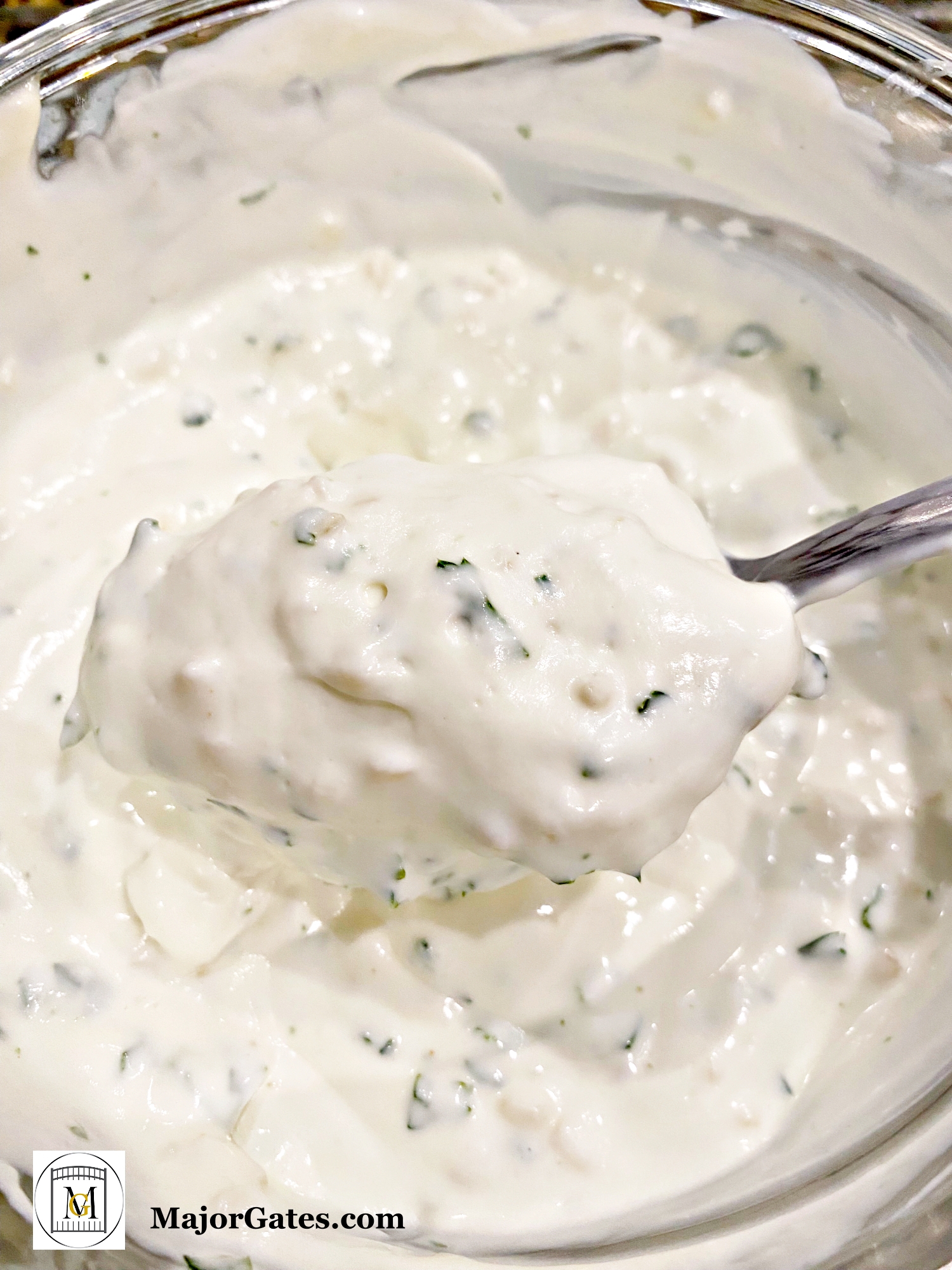 Greek Creamy Garlic Sauce