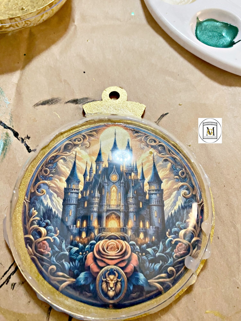 Beauty and the Beast Ornament