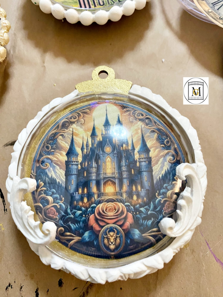 Beauty and The Beast Ornament