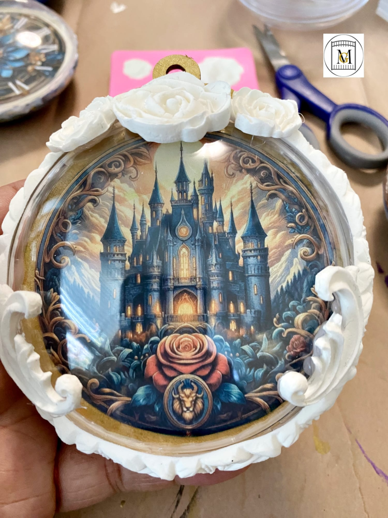 Beauty and The Beast Ornament