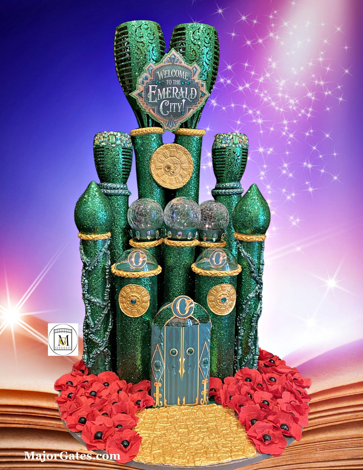 Wicked-Oz Emerald City Centerpiece
