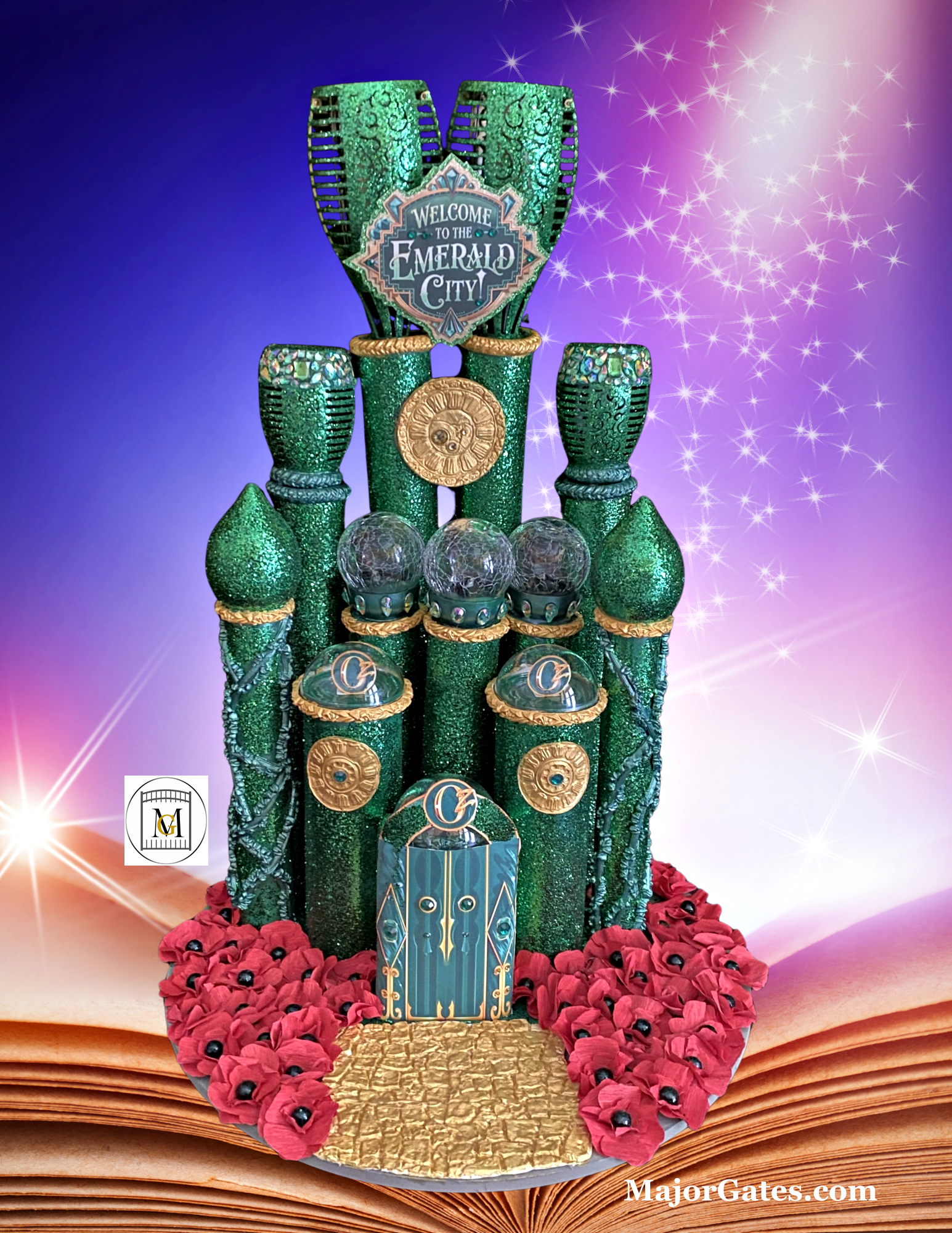 Wicked-Oz Emerald City Centerpiece