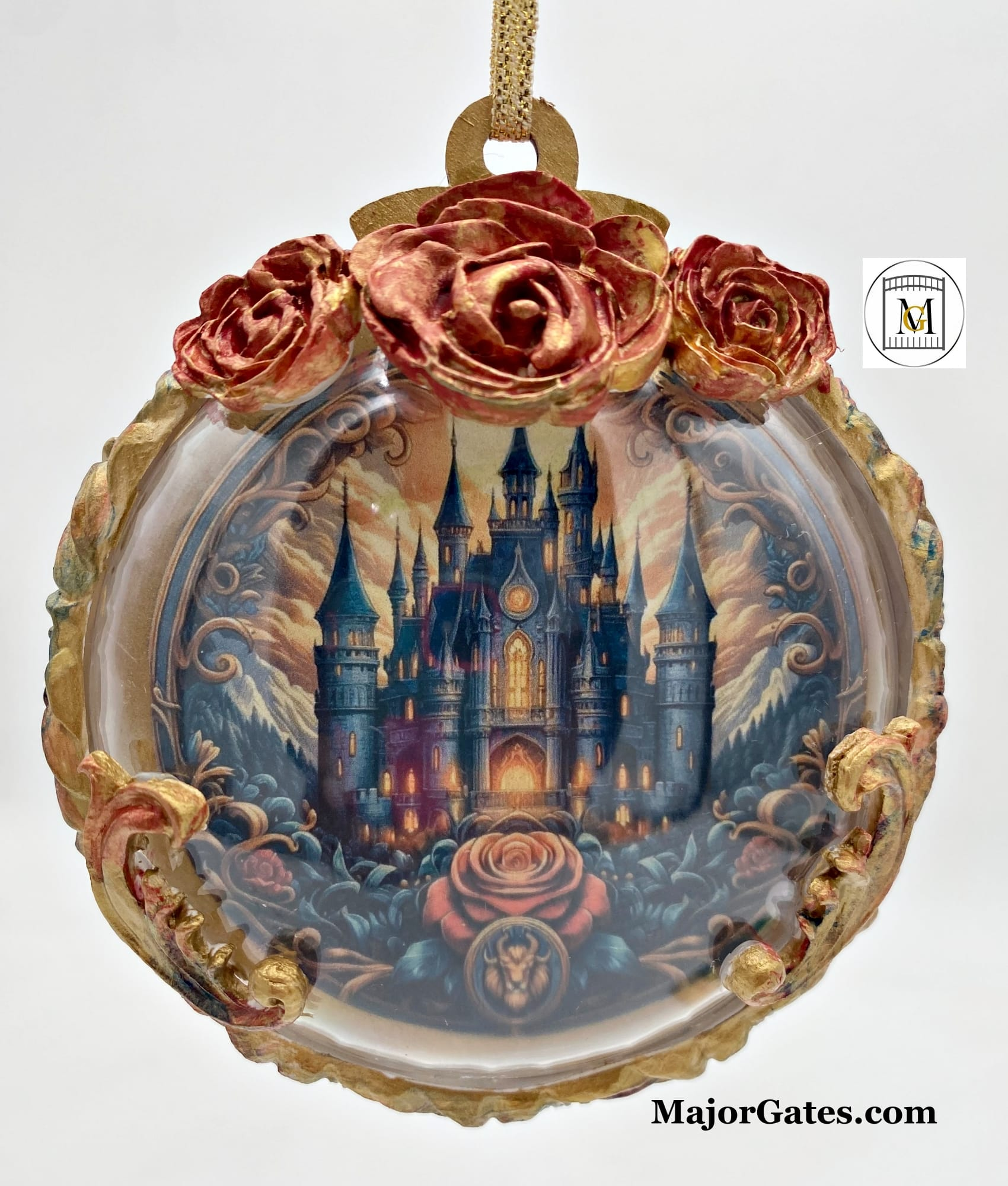 Beauty and The Beast Ornament