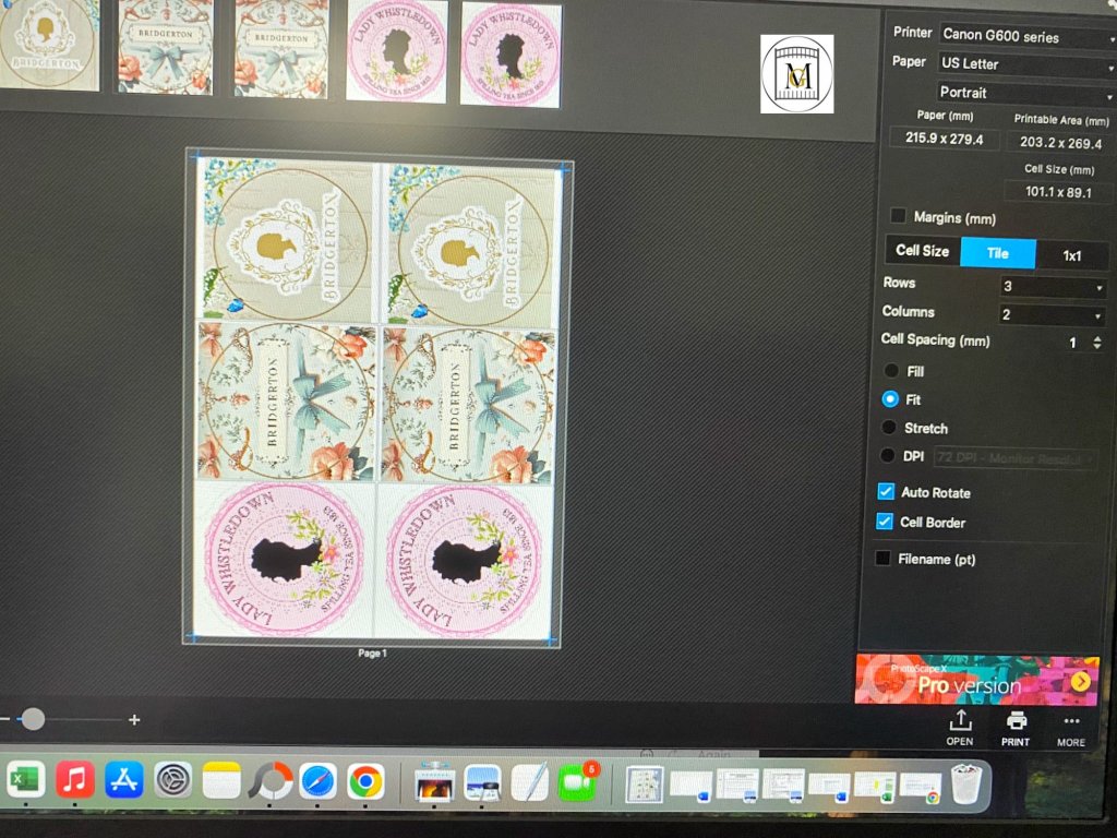 DIY Bridgerton Ornaments