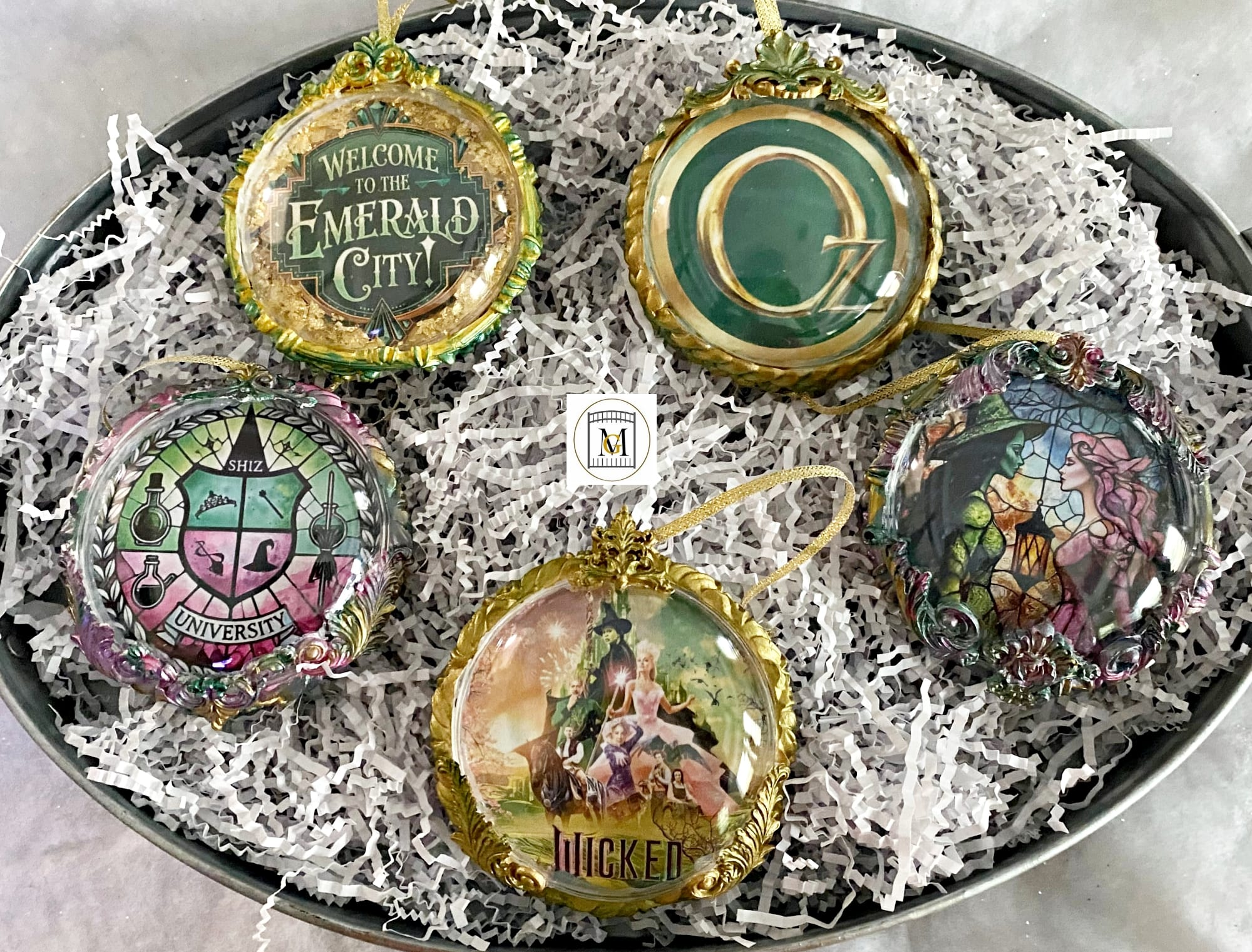 DIY Wicked-Wizard of Oz Ornaments