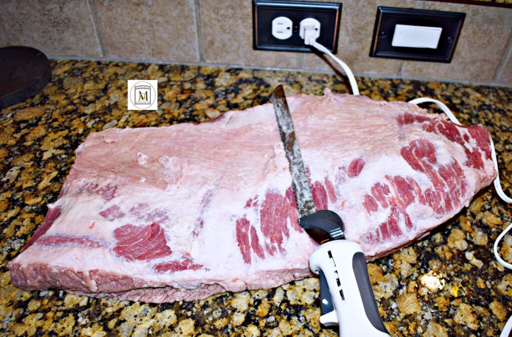 Trimming a Brisket