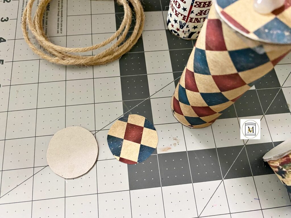 Vintage Faux Fireworks