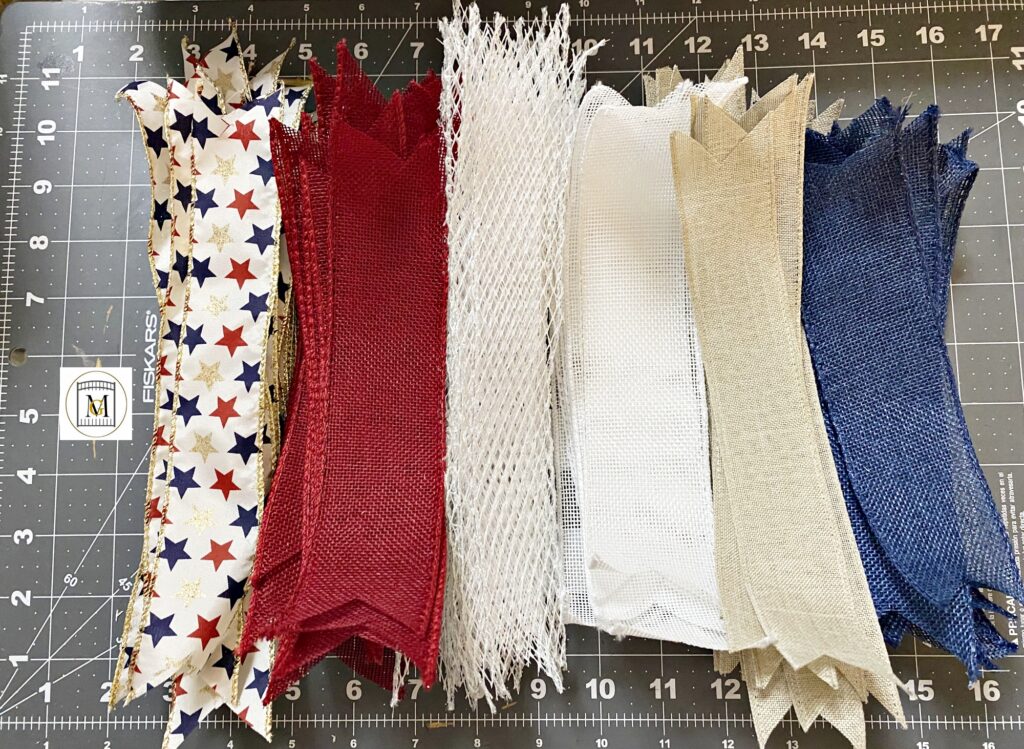 Patriotic Door Wreath