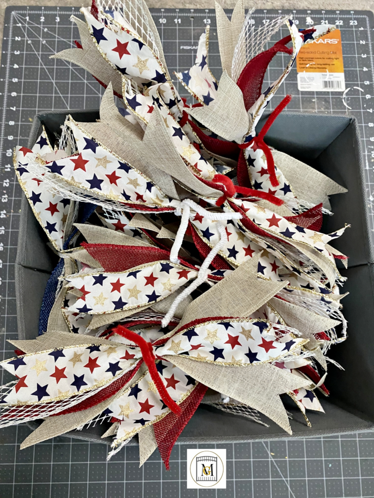 Patriotic Door Wreath
